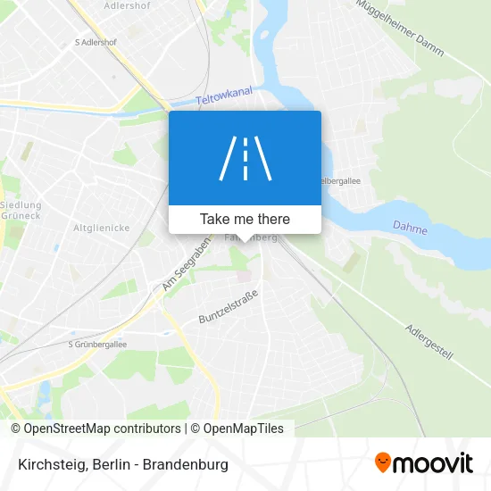 Карта Kirchsteig