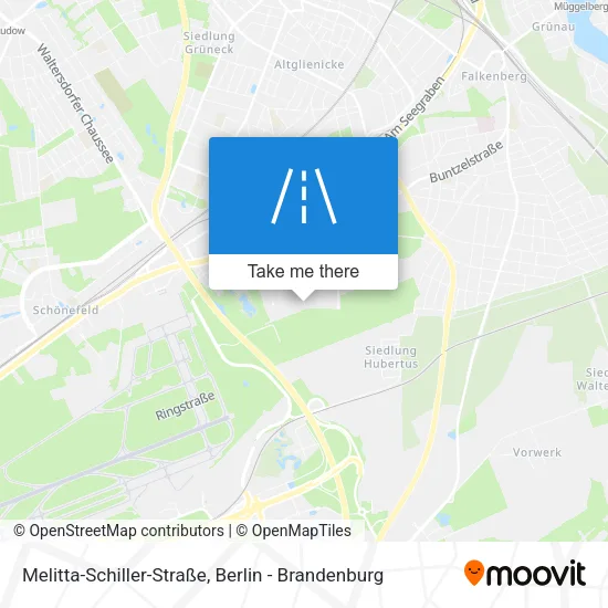 Карта Melitta-Schiller-Straße