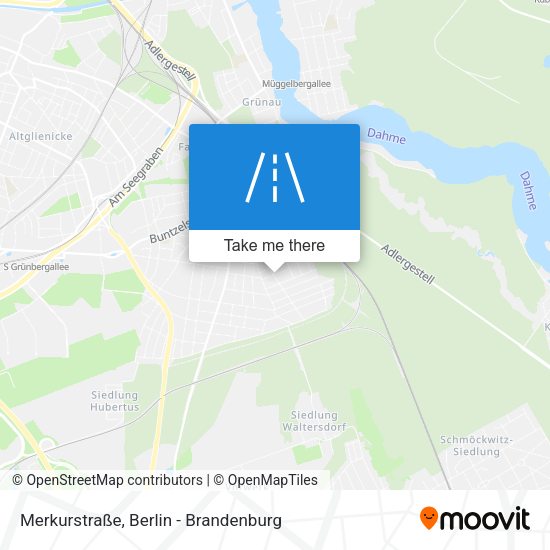 Merkurstraße map