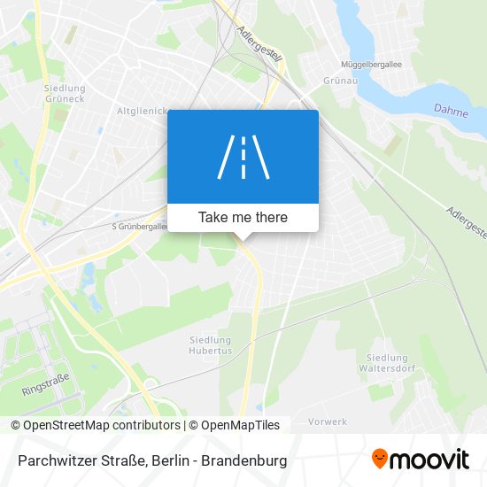 Parchwitzer Straße map
