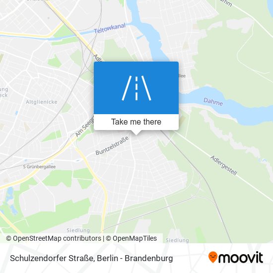 Schulzendorfer Straße map
