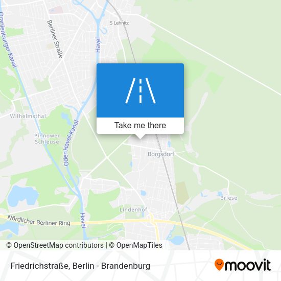 Friedrichstraße map