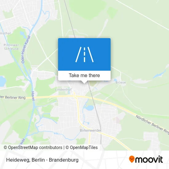 Карта Heideweg