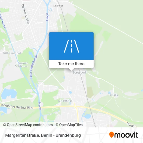 Карта Margeritenstraße