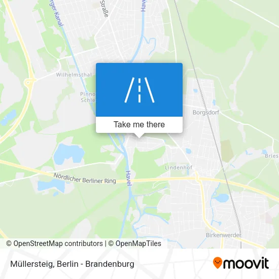 Карта Müllersteig