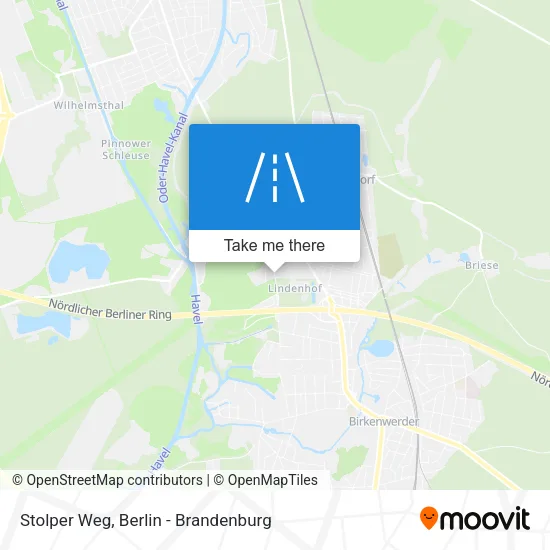 Карта Stolper Weg