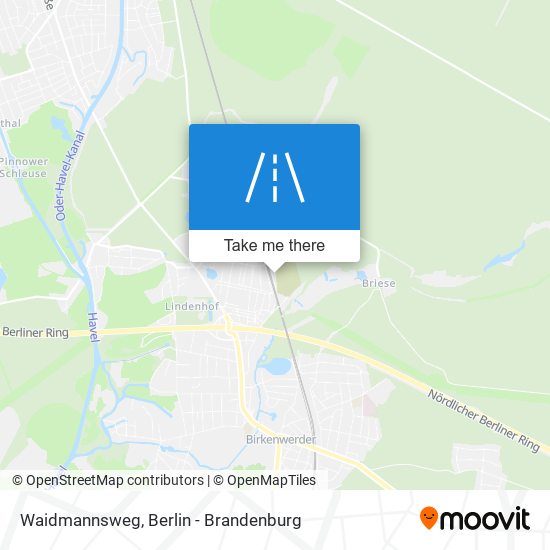 Waidmannsweg map