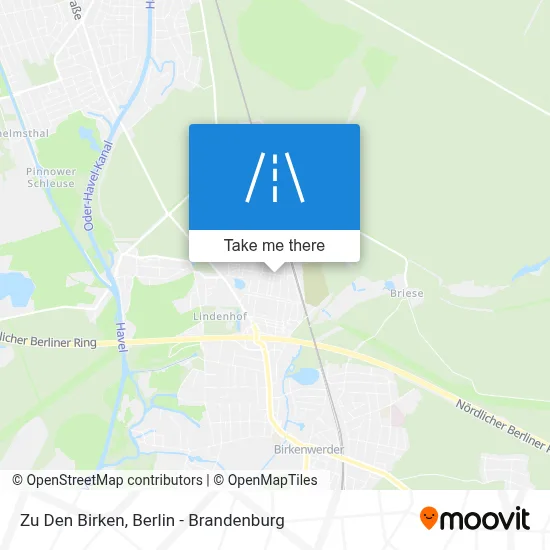 Zu Den Birken map