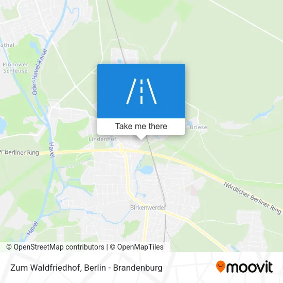 Карта Zum Waldfriedhof