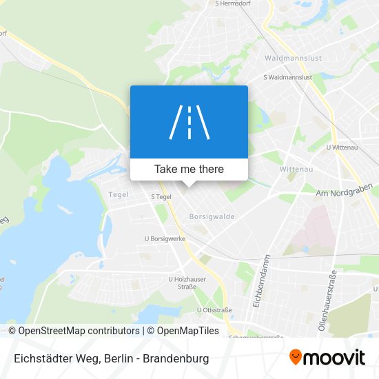 Eichstädter Weg map