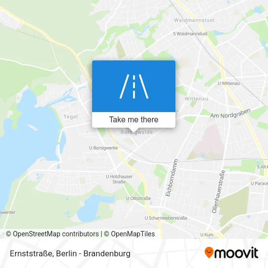 Ernststraße map