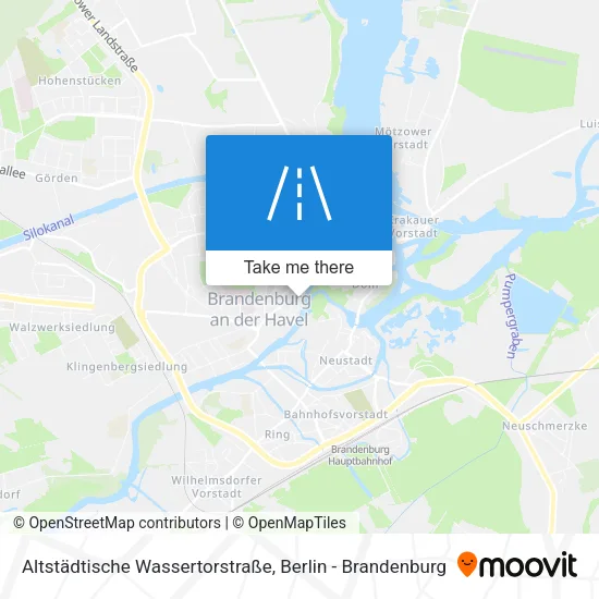 Карта Altstädtische Wassertorstraße