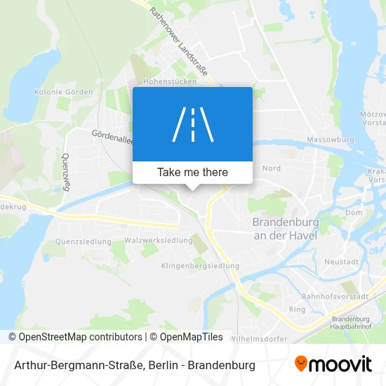 Arthur-Bergmann-Straße map