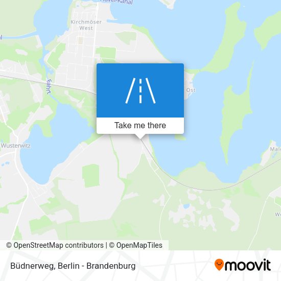 Büdnerweg map