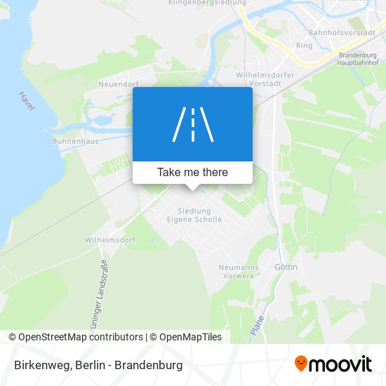 Карта Birkenweg