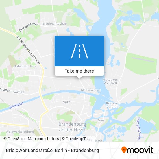 Brielower Landstraße map