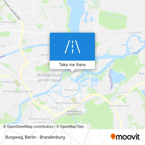 Карта Burgweg