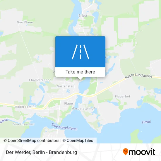 Карта Der Werder