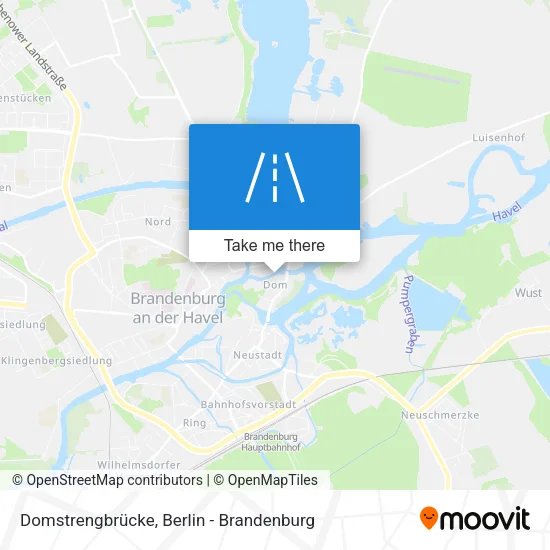 Карта Domstrengbrücke