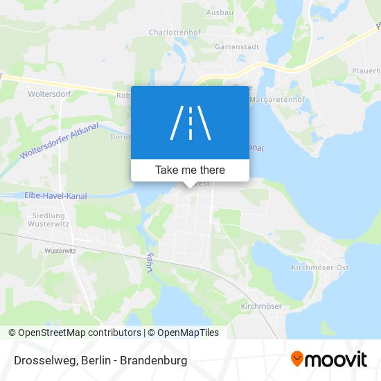 Drosselweg map
