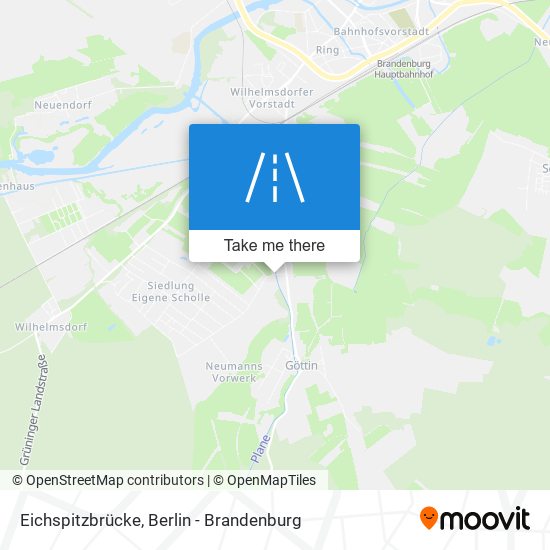 Карта Eichspitzbrücke