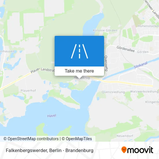 Falkenbergswerder map