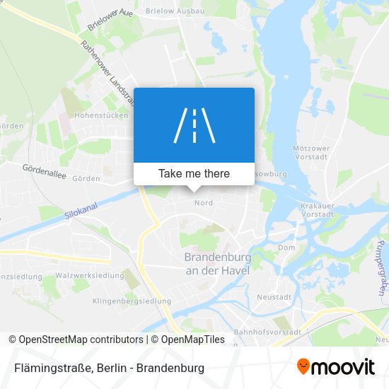 Flämingstraße map