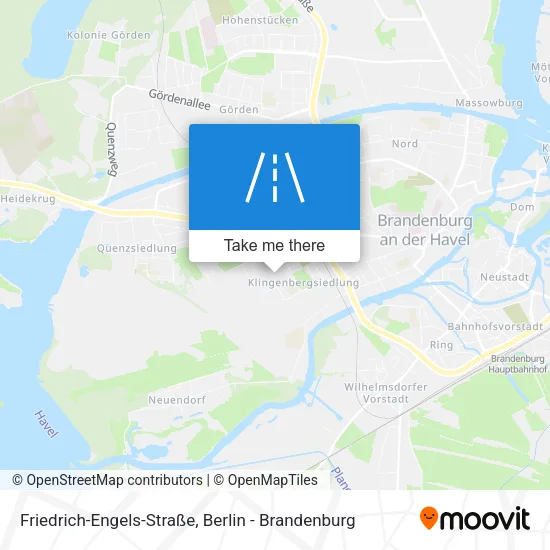 Friedrich-Engels-Straße map