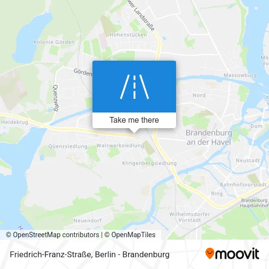 Карта Friedrich-Franz-Straße
