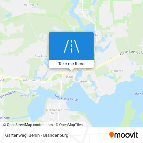 Карта Gartenweg