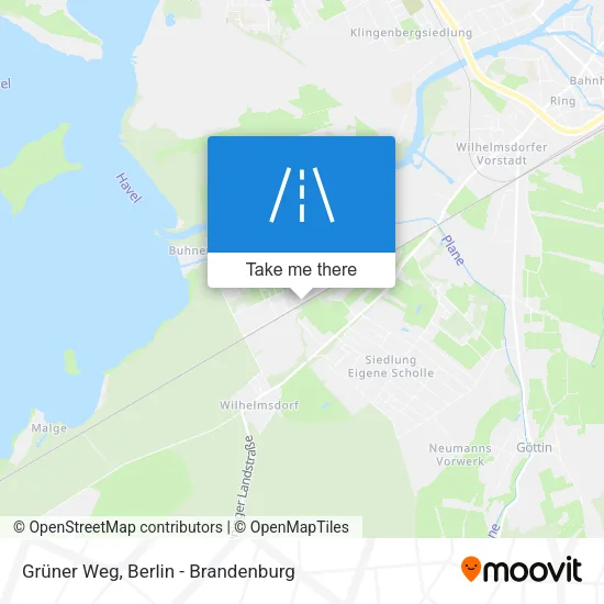Карта Grüner Weg