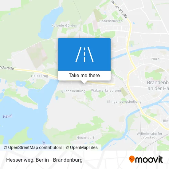 Карта Hessenweg