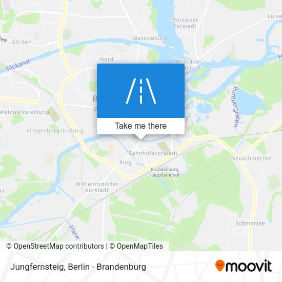 Карта Jungfernsteig