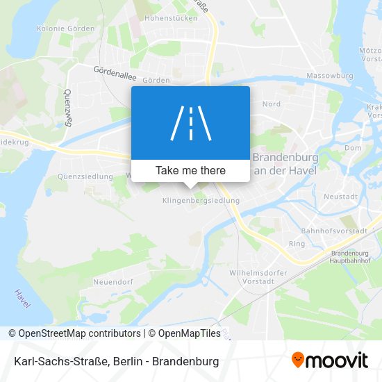 Karl-Sachs-Straße map