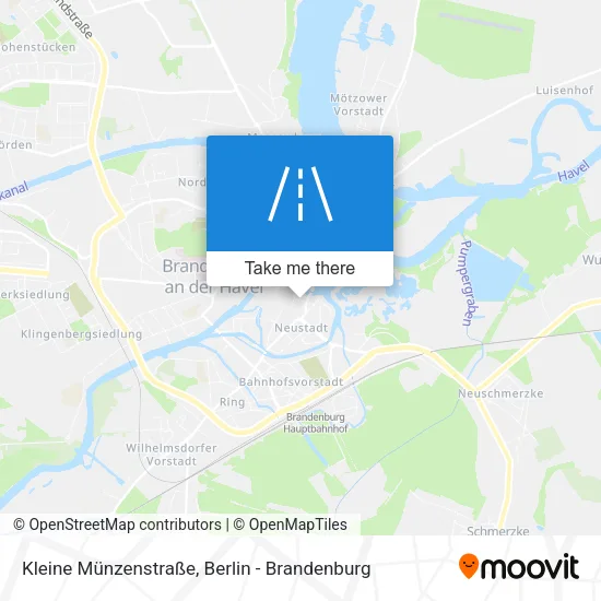 Карта Kleine Münzenstraße