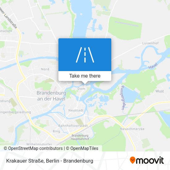 Krakauer Straße map