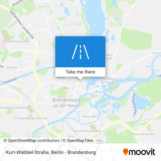 Карта Kurt-Wabbel-Straße
