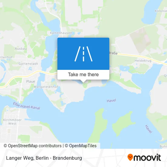 Карта Langer Weg