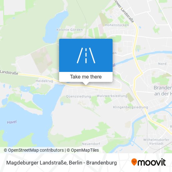 Magdeburger Landstraße map