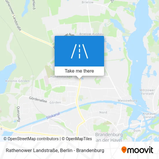 Карта Rathenower Landstraße