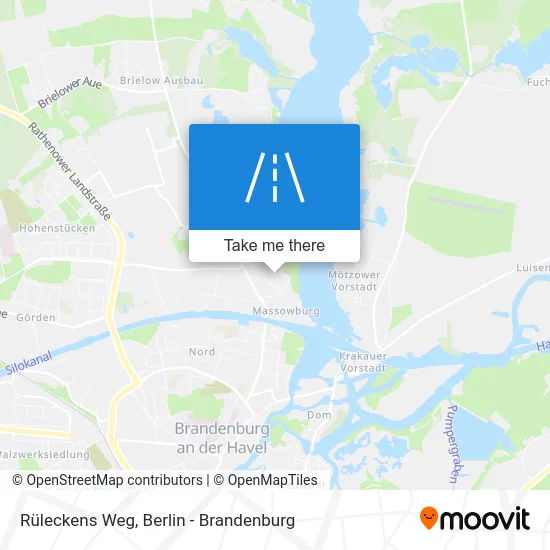 Rüleckens Weg map