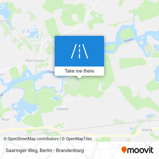 Saaringer Weg map