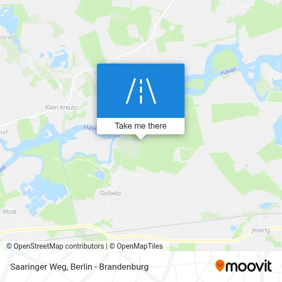 Saaringer Weg map