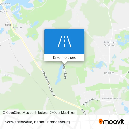 Карта Schwedenwälle