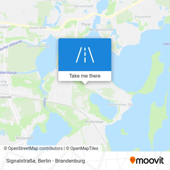 Карта Signalstraße