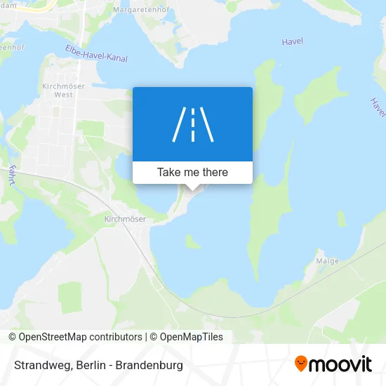Карта Strandweg