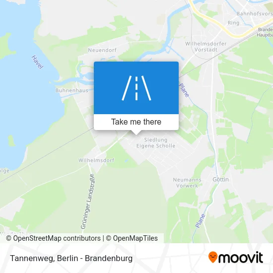 Карта Tannenweg