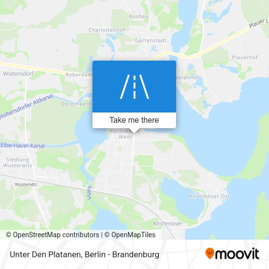 Unter Den Platanen map