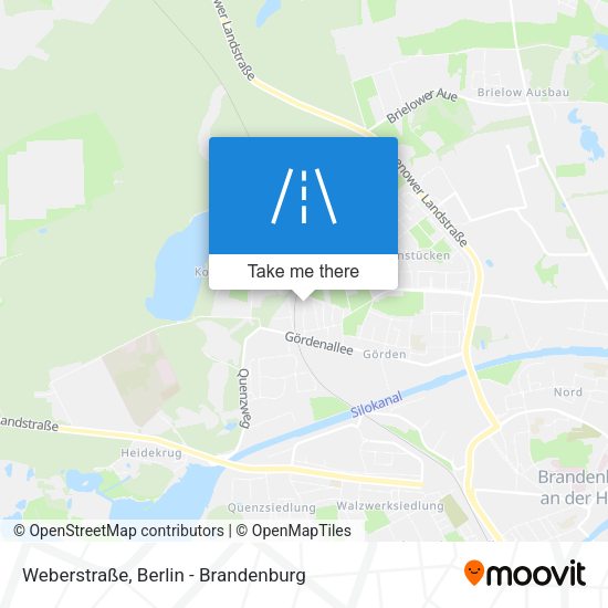 Weberstraße map