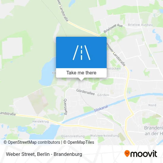 Weberstraße map